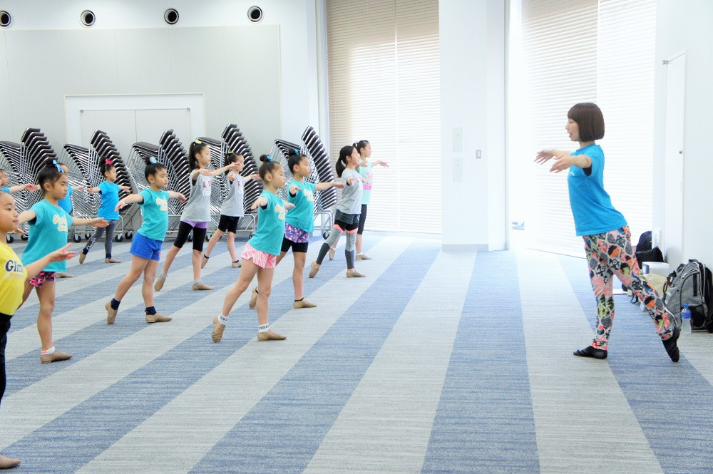 テクニックキャンプ　バレエの練習