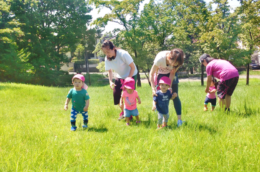 【募集は終了しました！】公園あそび＆学校体育導入プログラムの「プレベビーチア」４月期募集スタート！
