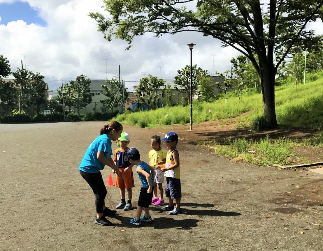かけっこ教室の幼児クラス