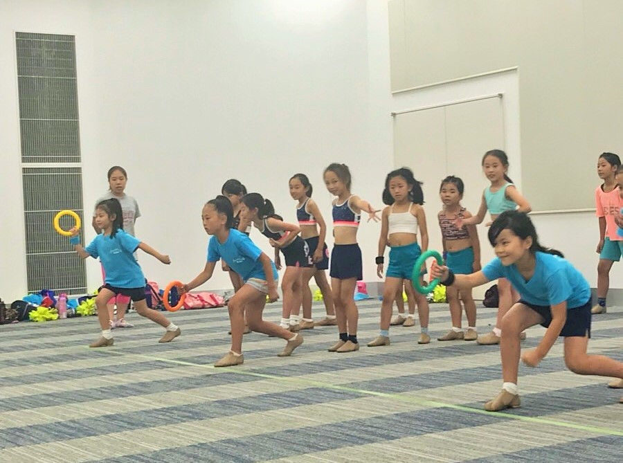 たまプラーザ　BLAZERS miniの合宿のレクリエーション