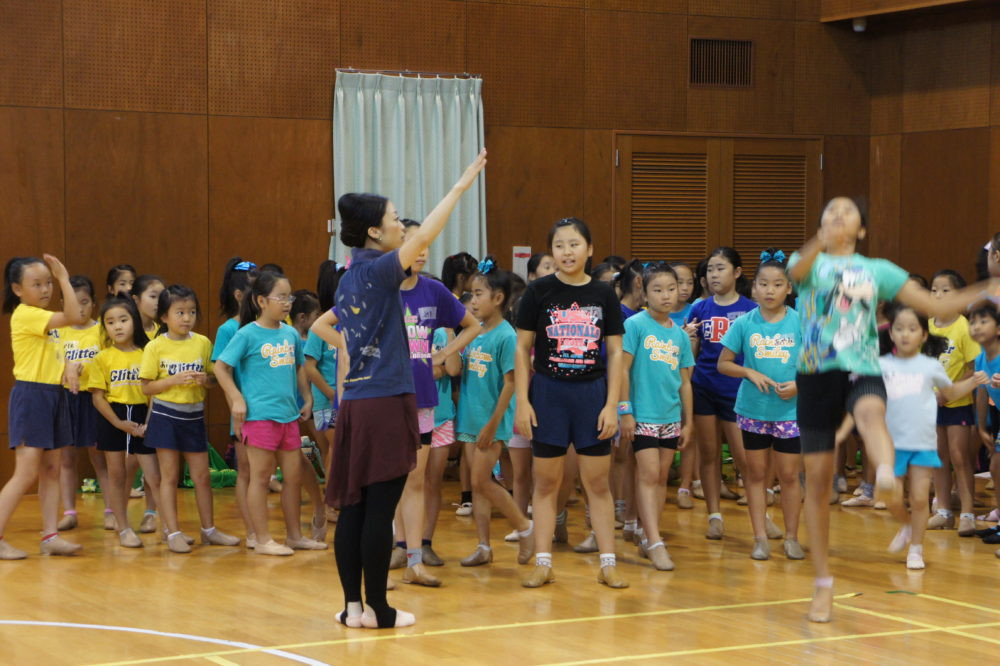 バレエのレッスン