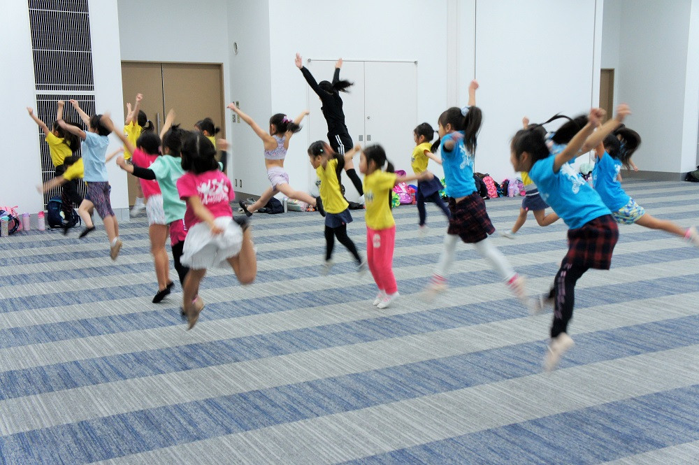 テクニックキャンプ　ジャンプの練習